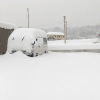 観測史上最多の降雪を記録した富山県の雪